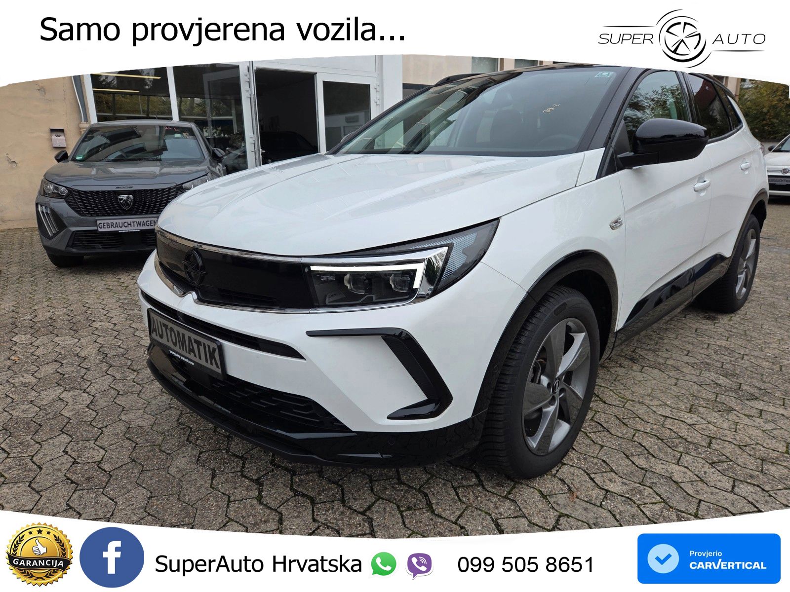 Opel Grandland 1.2i Turbo (130 KS) Automatic Ultimate LED+GR SJED+ACC