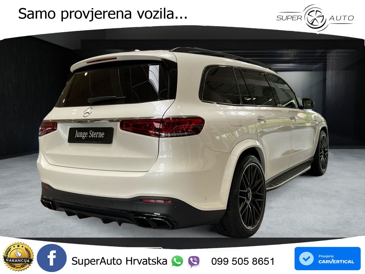 Mercedes-Benz GLS AMG GLS 63 V8 EQ Boost 4MATIC+ TCT ZRAČNI+ACC+GR SJED+KAM+PANO