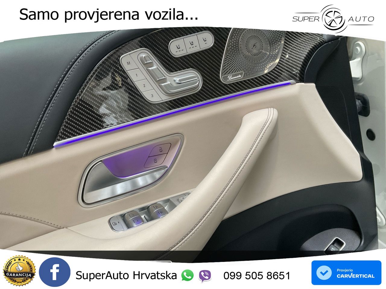 Mercedes-Benz GLS AMG GLS 63 V8 EQ Boost 4MATIC+ TCT ZRAČNI+ACC+GR SJED+KAM+PANO