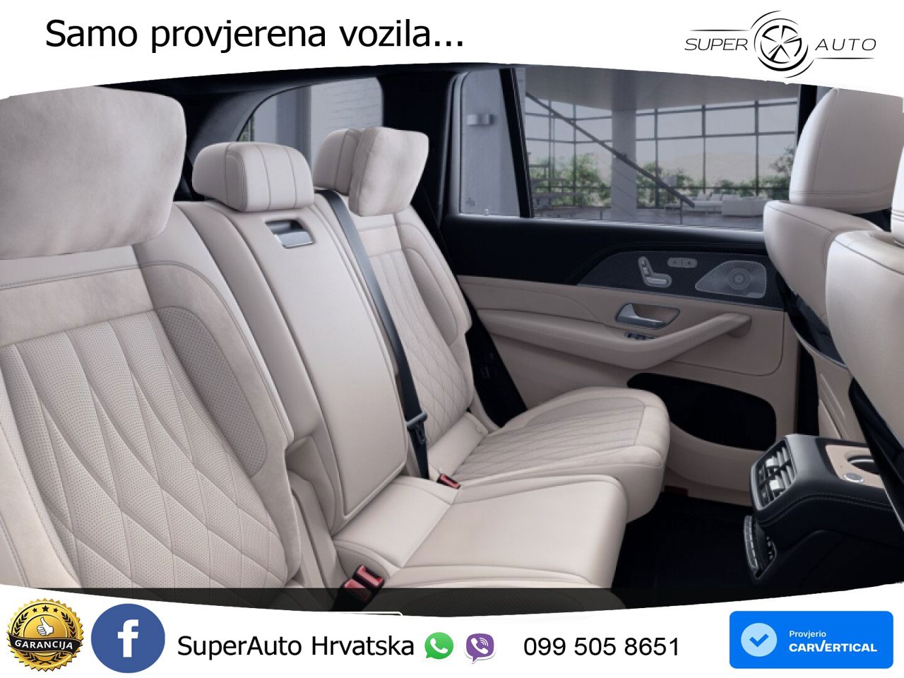 Mercedes-Benz GLS AMG GLS 63 V8 EQ Boost 4MATIC+ TCT ZRAČNI+ACC+GR SJED+KAM+PANO
