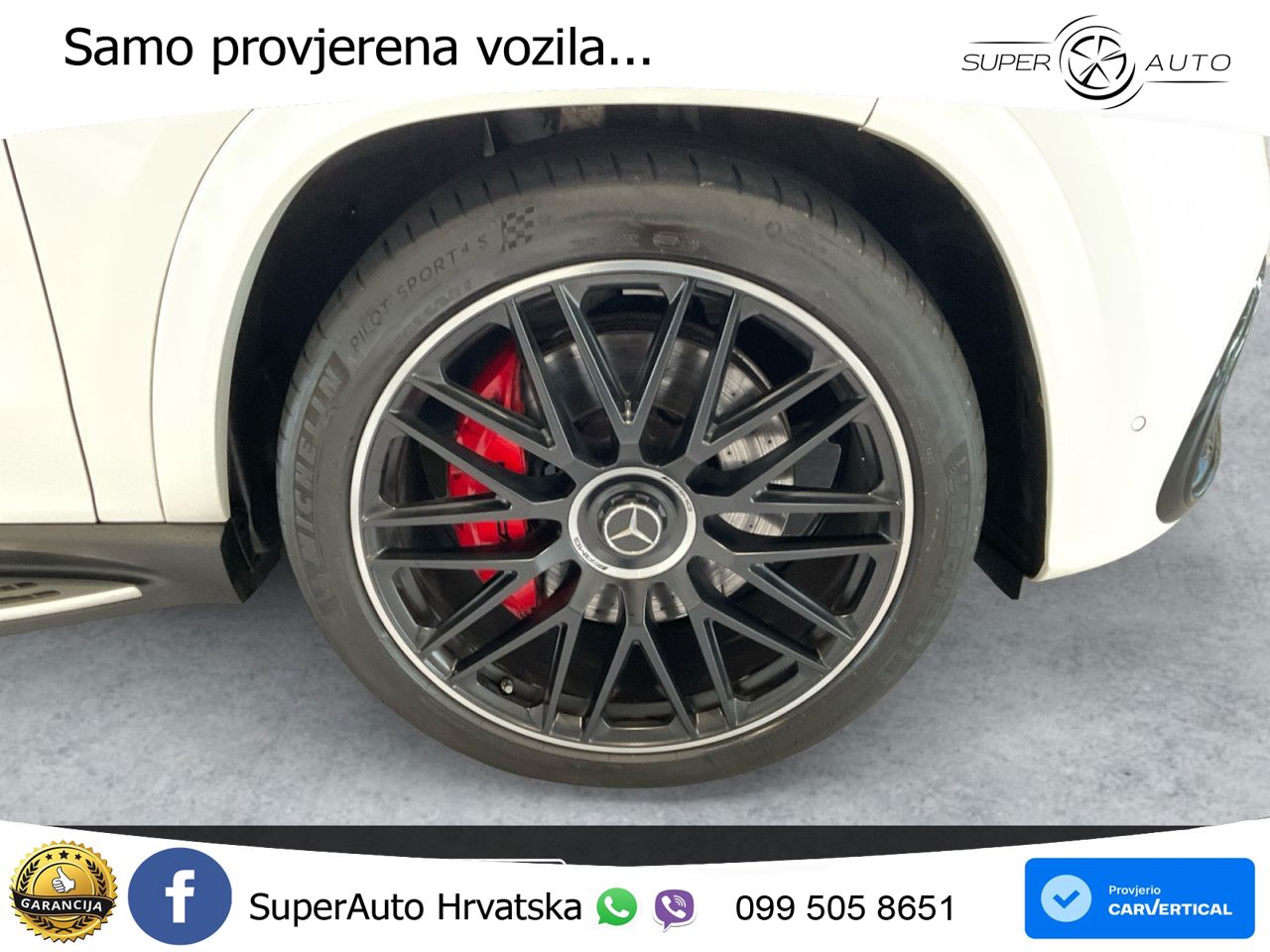 Mercedes-Benz GLS AMG GLS 63 V8 EQ Boost 4MATIC+ TCT ZRAČNI+ACC+GR SJED+KAM+PANO