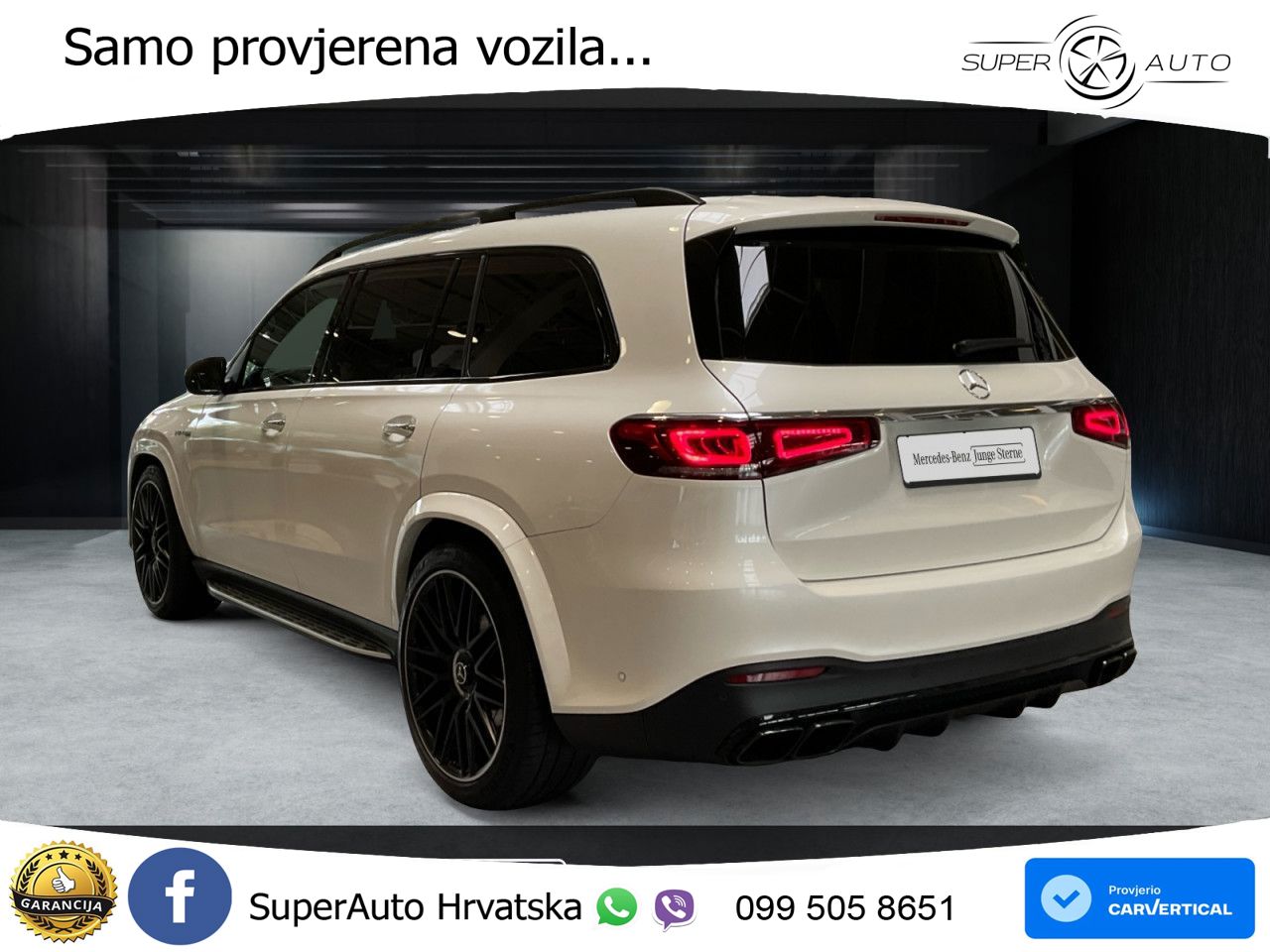 Mercedes-Benz GLS AMG GLS 63 V8 EQ Boost 4MATIC+ TCT ZRAČNI+ACC+GR SJED+KAM+PANO