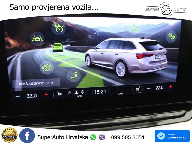 Škoda Octavia Combi 1.5 TSI (150 KS) LED+GR SJED+ACC