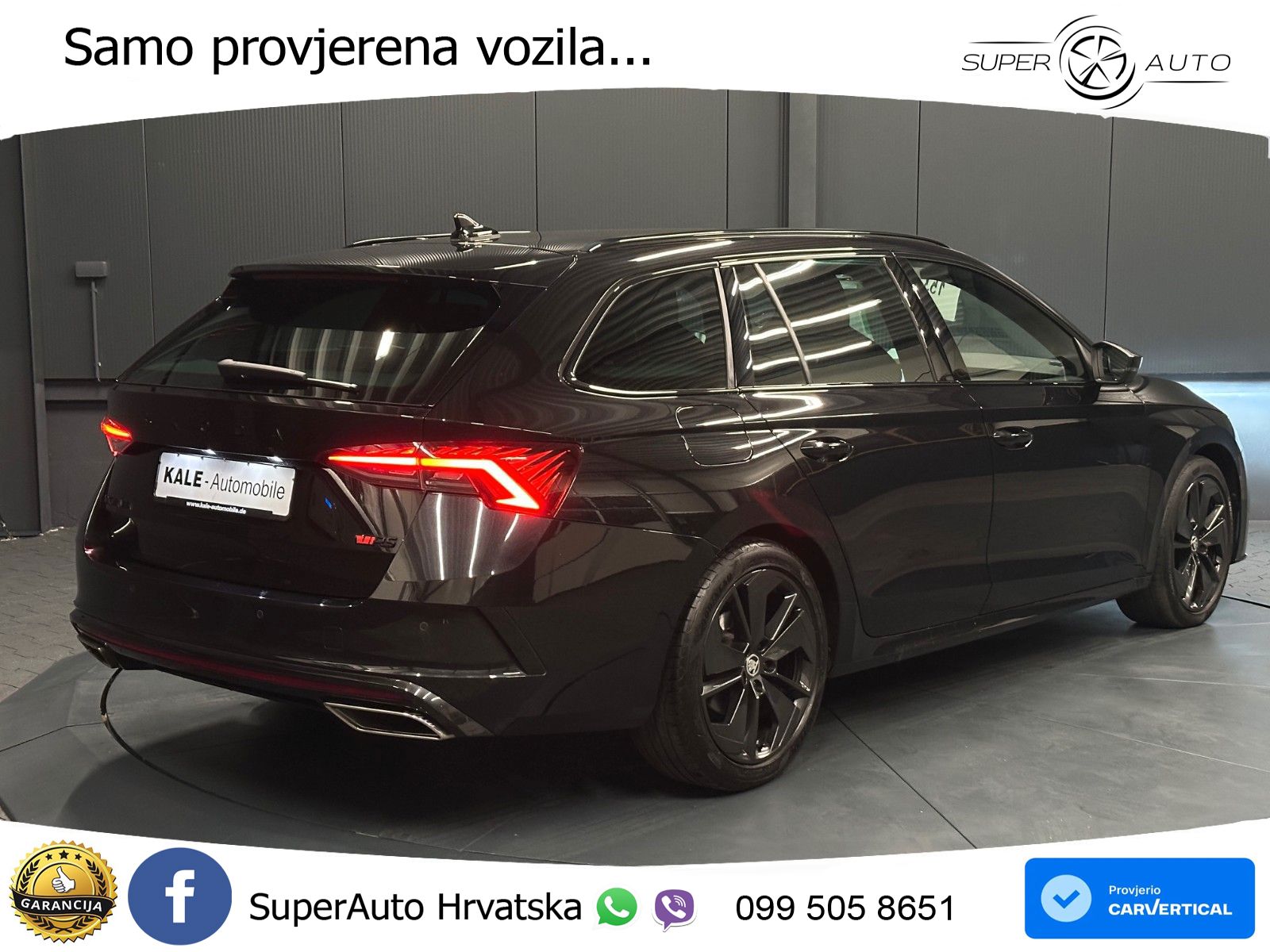 Škoda Octavia Combi RS 2.0 TDI (200 KS) DSG LED+GR SJED+ACC