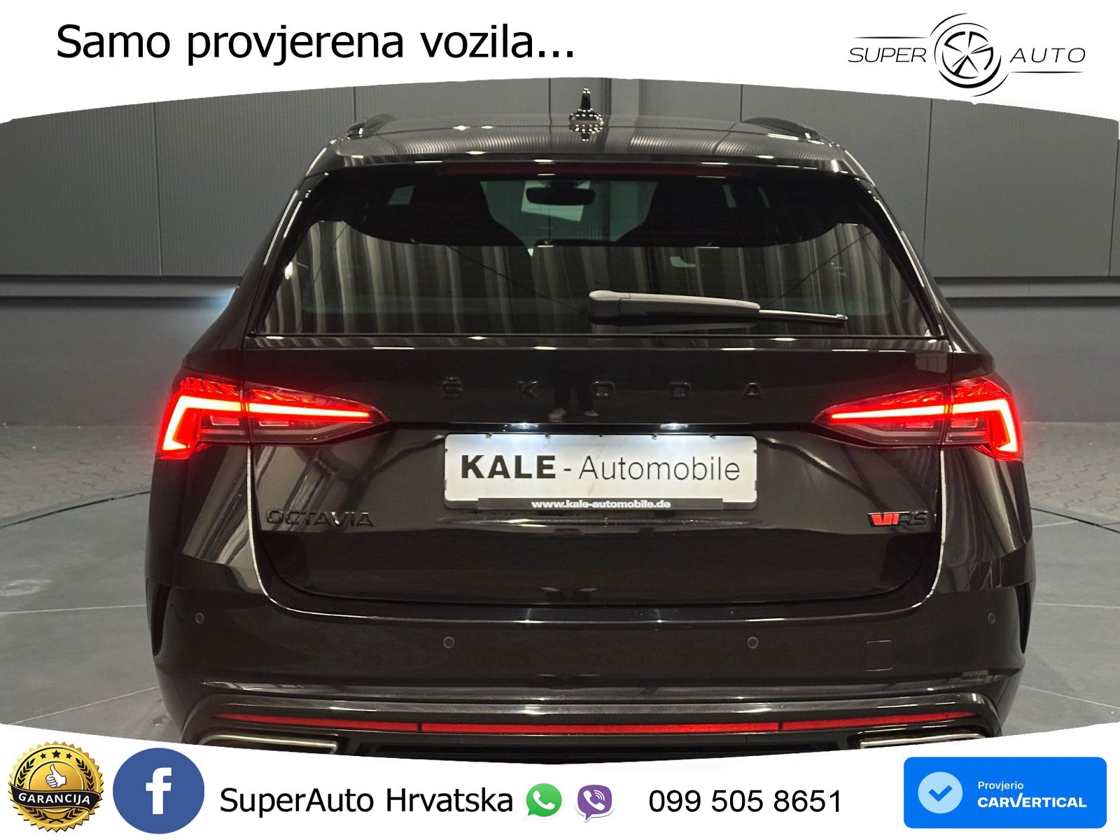 Škoda Octavia Combi RS 2.0 TDI (200 KS) DSG LED+GR SJED+ACC