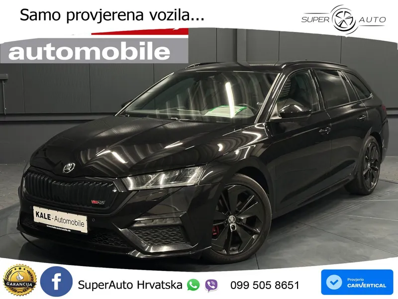 Škoda Octavia Combi RS 2.0 TDI (200 KS) DSG LED+GR SJED+ACC
