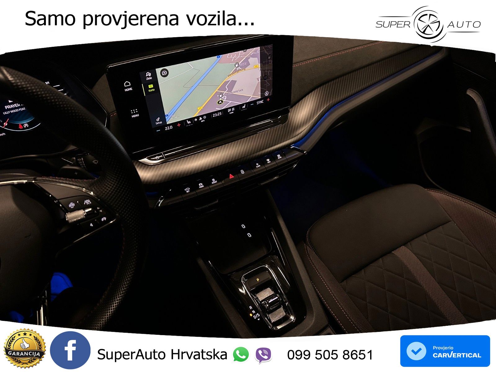 Škoda Octavia Combi RS 2.0 TDI (200 KS) DSG LED+GR SJED+ACC