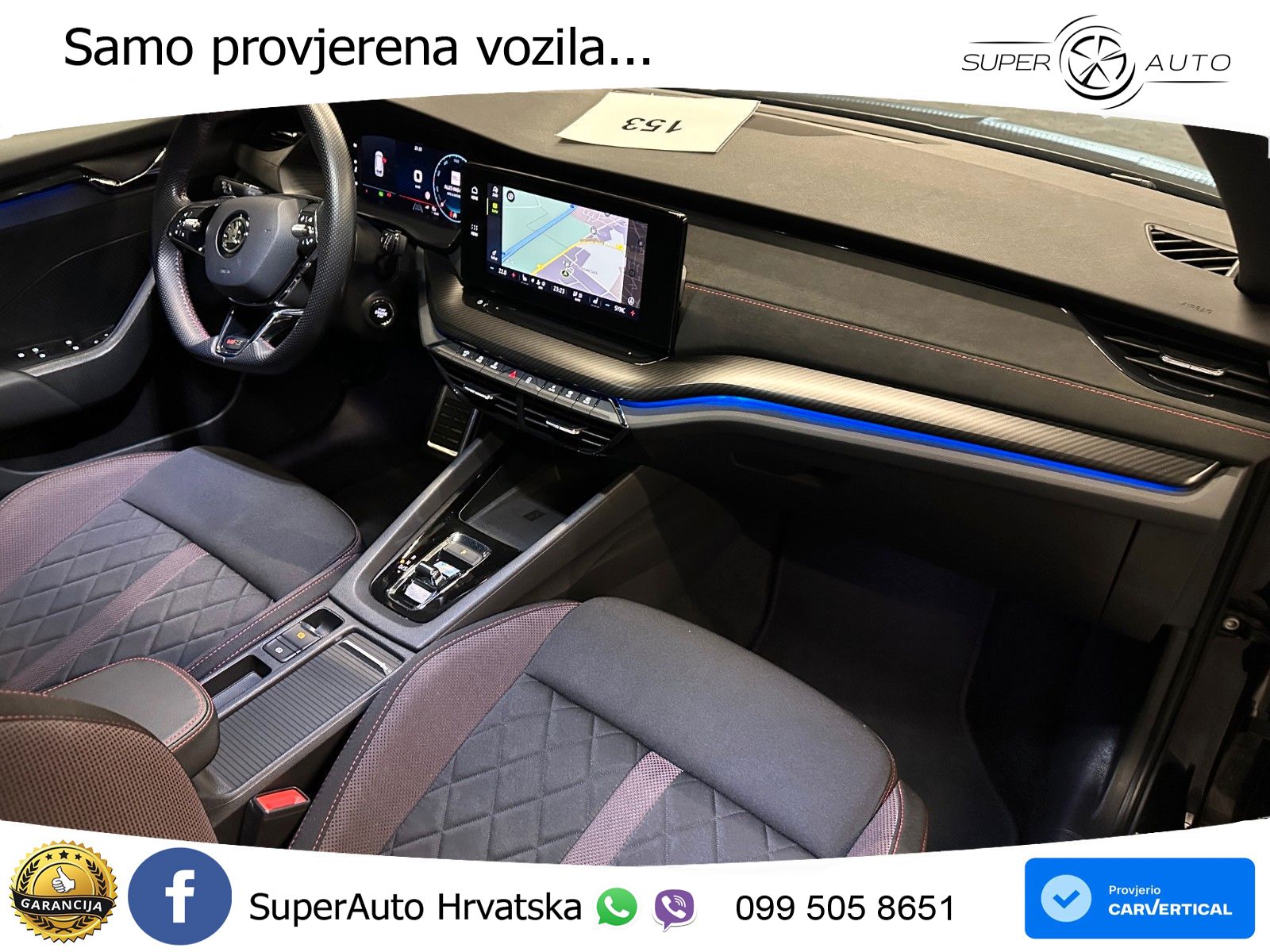 Škoda Octavia Combi RS 2.0 TDI (200 KS) DSG LED+GR SJED+ACC