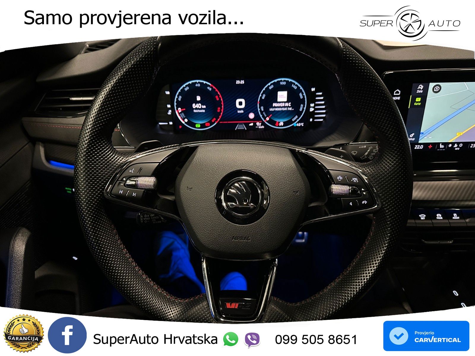 Škoda Octavia Combi RS 2.0 TDI (200 KS) DSG LED+GR SJED+ACC