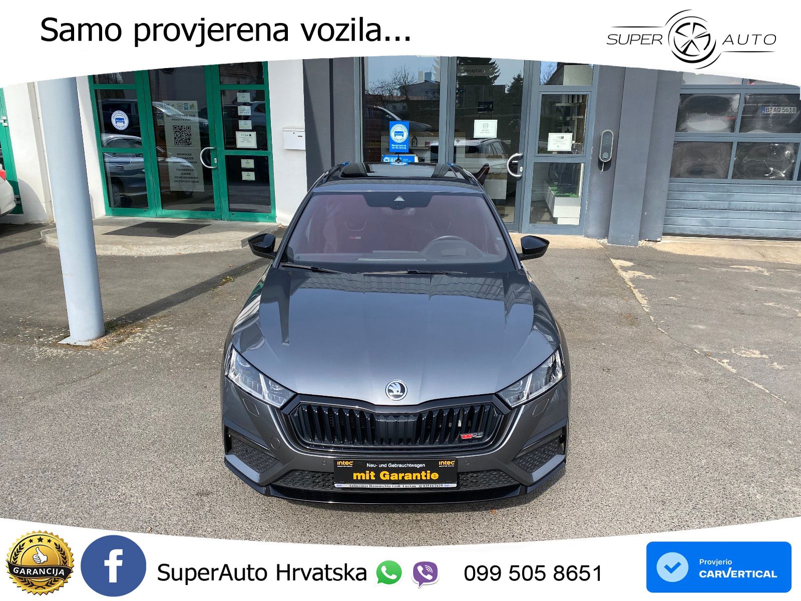 Škoda Octavia Combi RS 2.0 TSI (245 KS) DSG LED+GR SJED+ACC