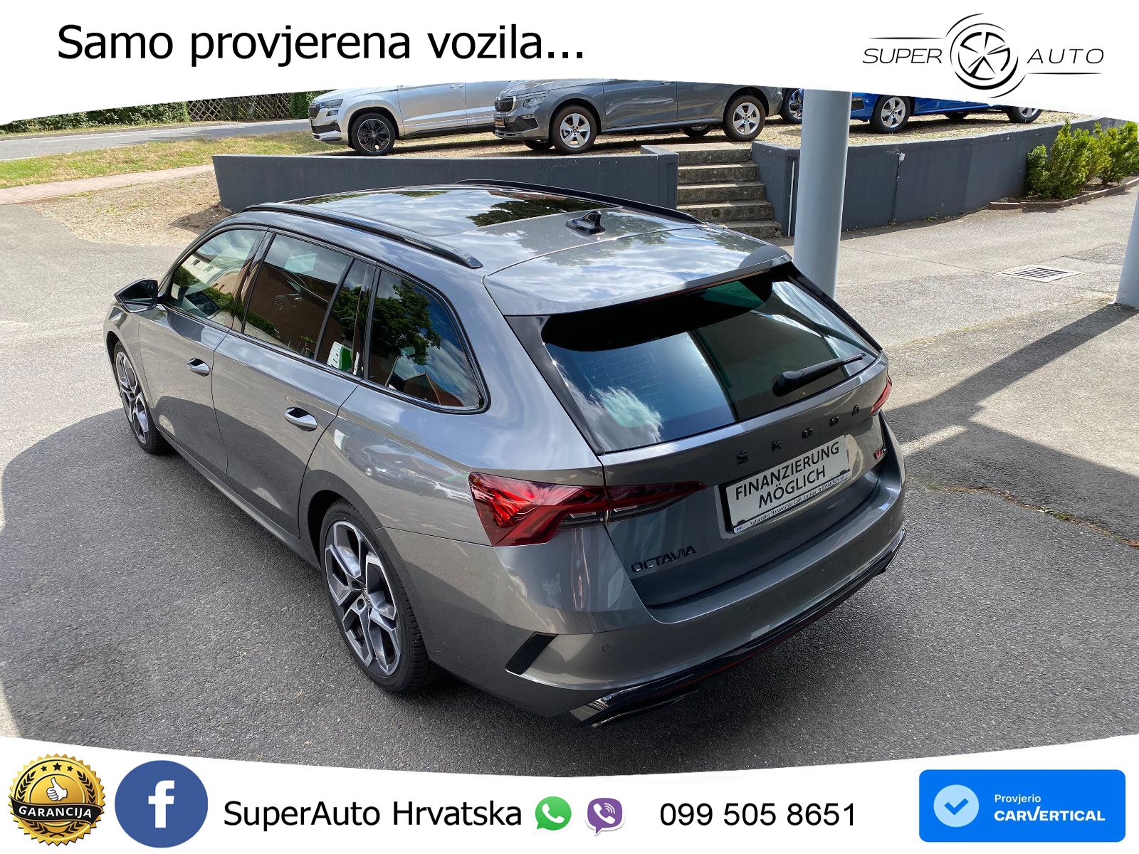 Škoda Octavia Combi RS 2.0 TSI (245 KS) DSG LED+GR SJED+ACC