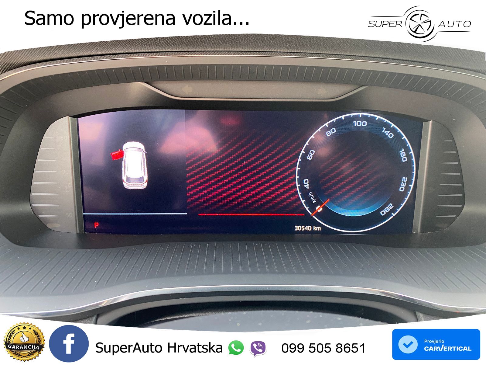 Škoda Octavia Combi RS 2.0 TSI (245 KS) DSG LED+GR SJED+ACC