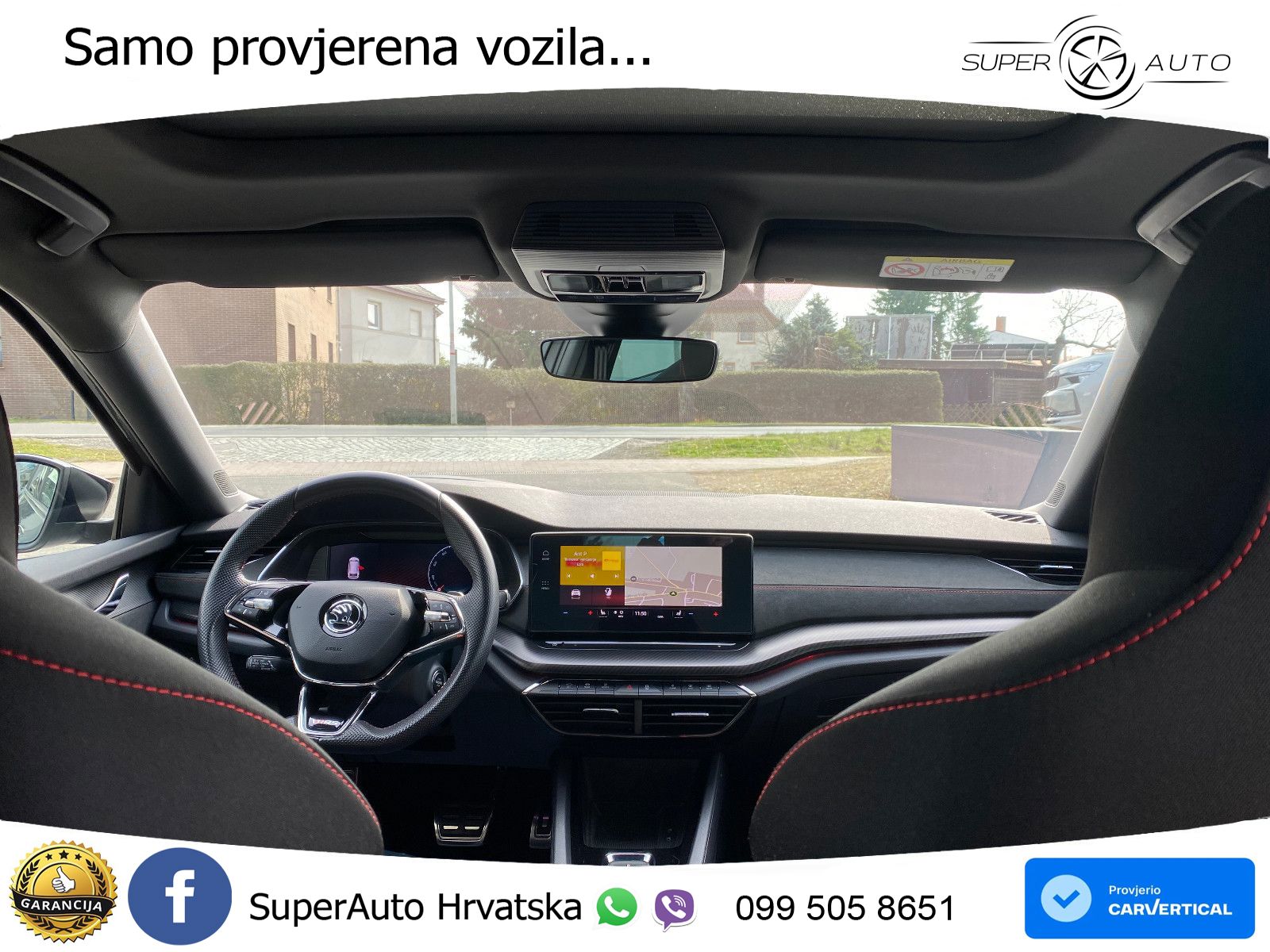 Škoda Octavia Combi RS 2.0 TSI (245 KS) DSG LED+GR SJED+ACC