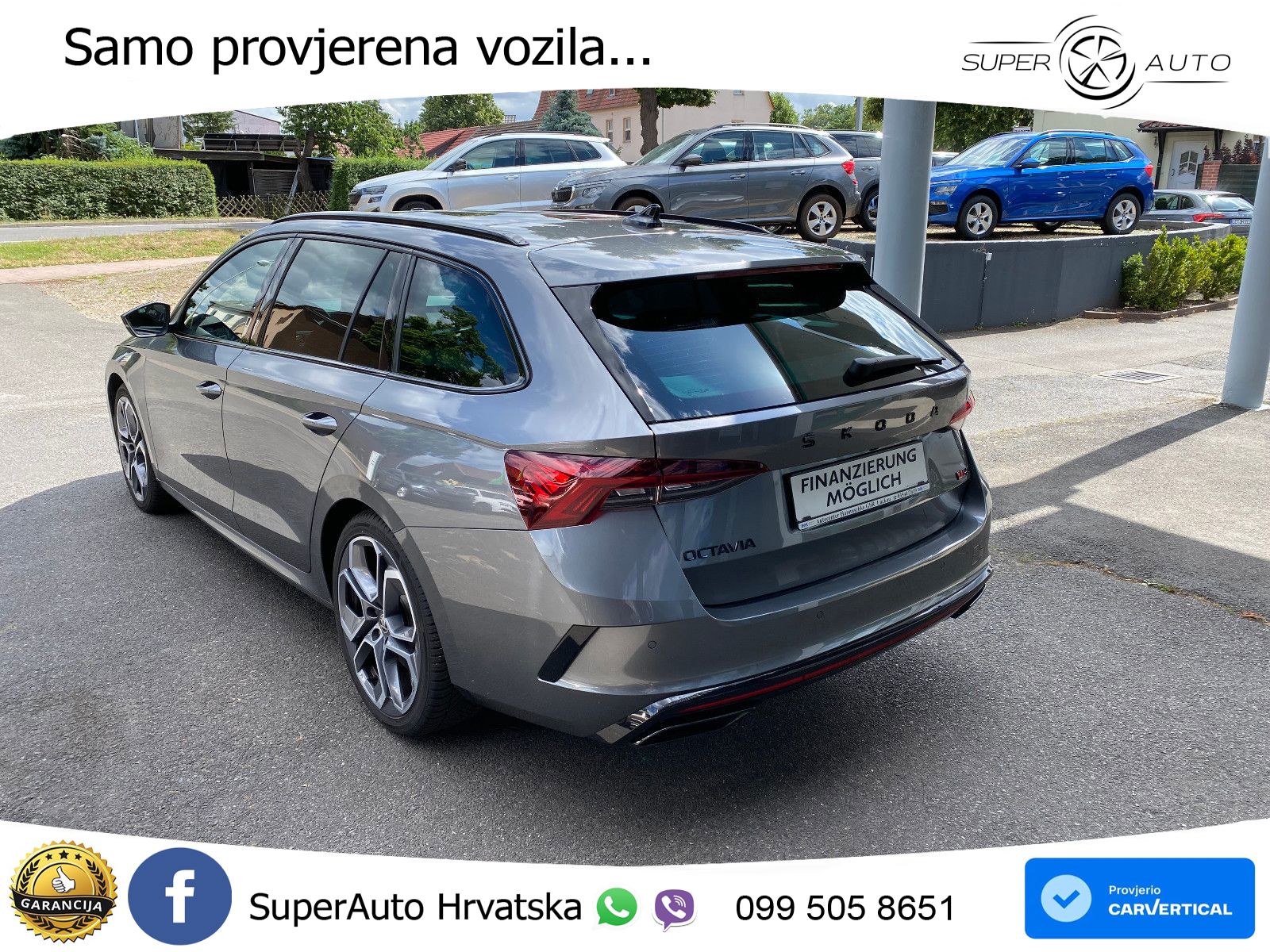 Škoda Octavia Combi RS 2.0 TSI (245 KS) DSG LED+GR SJED+ACC