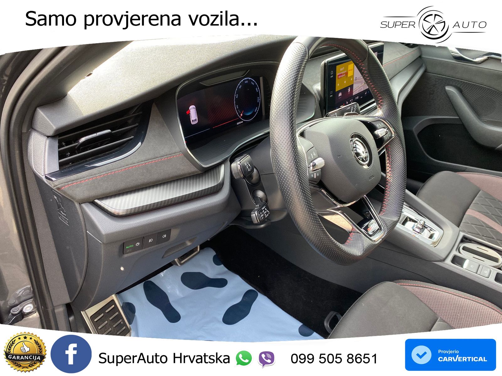 Škoda Octavia Combi RS 2.0 TSI (245 KS) DSG LED+GR SJED+ACC