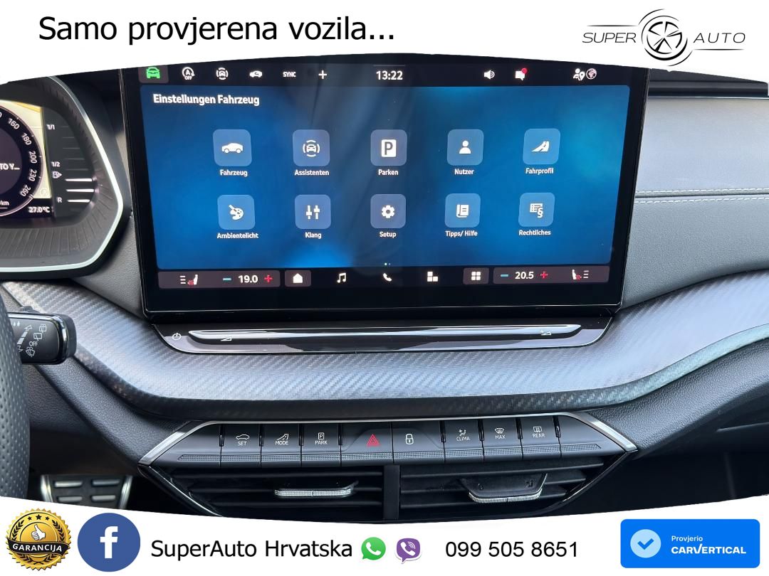 Škoda Octavia Combi 1.5 TSI (150 KS) DSG SportLine MATRIX+GR SJED+KAM