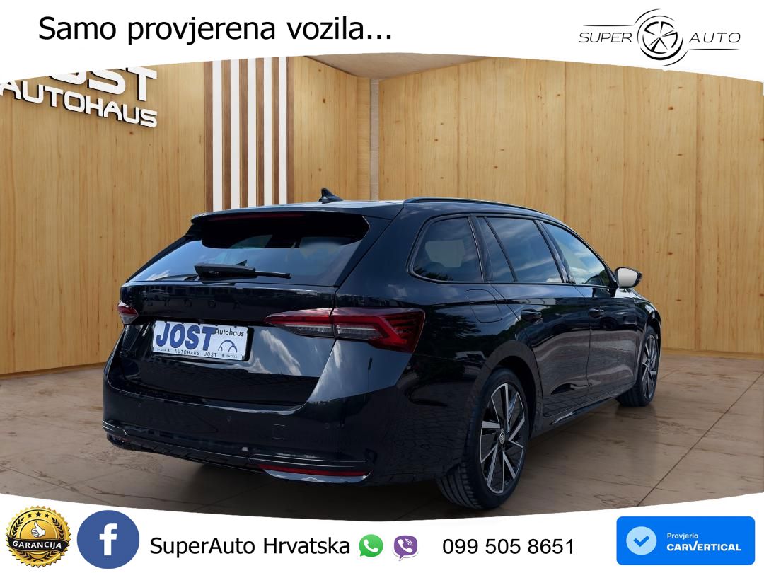 Škoda Octavia Combi 1.5 TSI (150 KS) DSG SportLine MATRIX+GR SJED+KAM