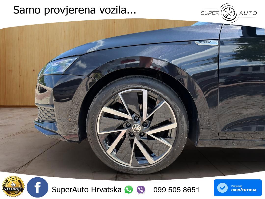 Škoda Octavia Combi 1.5 TSI (150 KS) DSG SportLine MATRIX+GR SJED+KAM