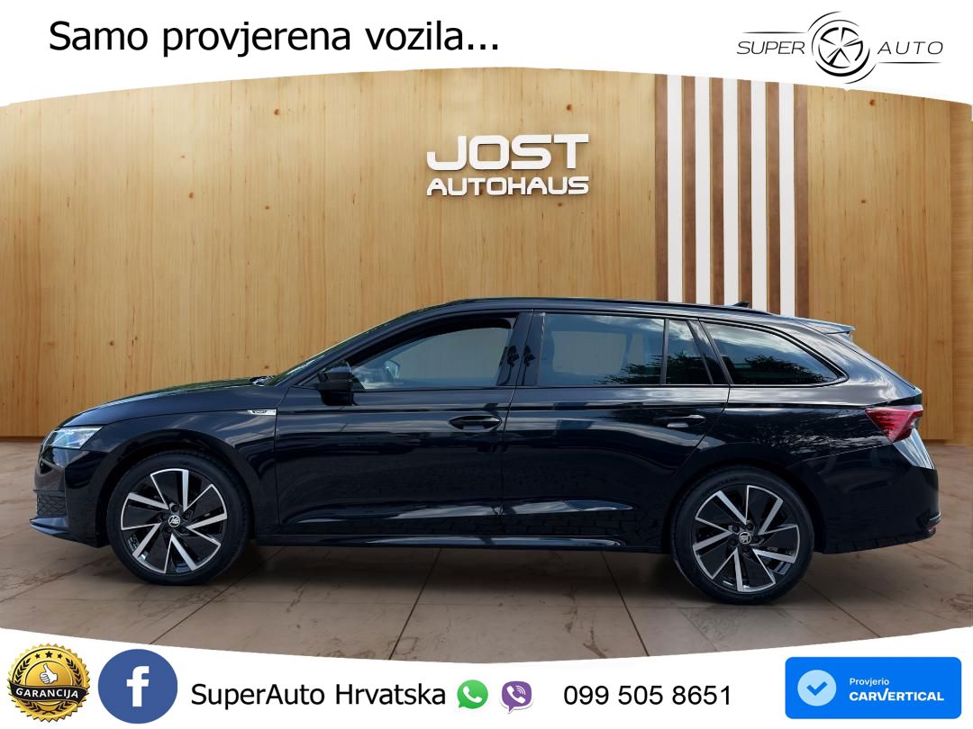 Škoda Octavia Combi 1.5 TSI (150 KS) DSG SportLine MATRIX+GR SJED+KAM