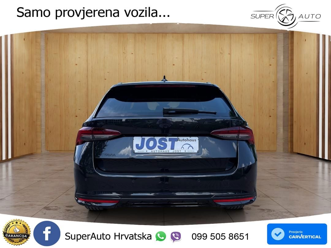 Škoda Octavia Combi 1.5 TSI (150 KS) DSG SportLine MATRIX+GR SJED+KAM