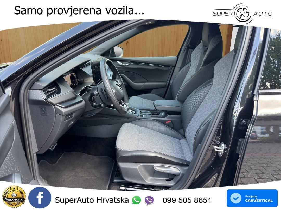 Škoda Octavia Combi 1.5 TSI (150 KS) DSG SportLine MATRIX+GR SJED+KAM