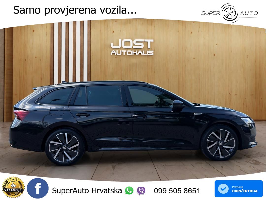 Škoda Octavia Combi 1.5 TSI (150 KS) DSG SportLine MATRIX+GR SJED+KAM