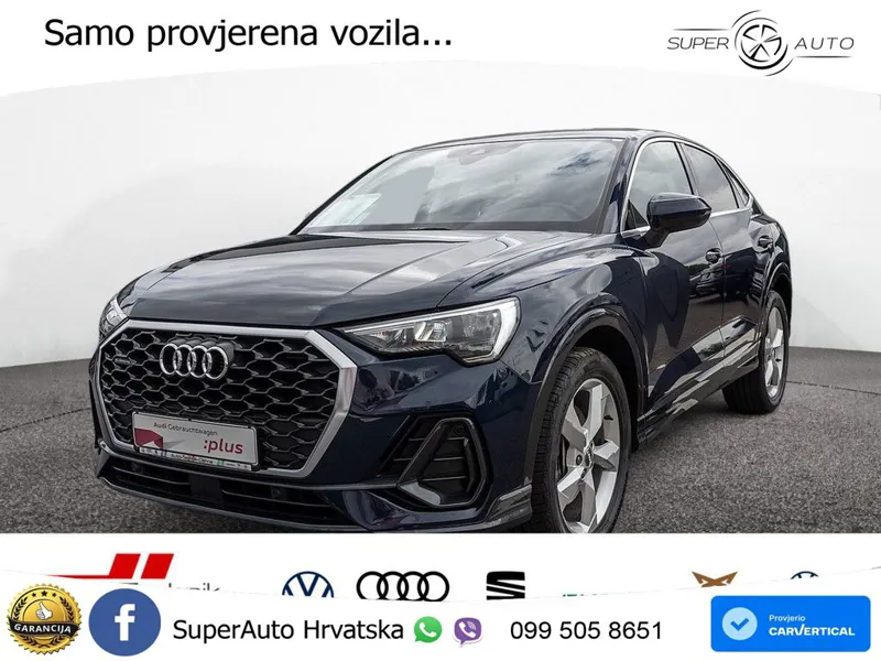 Audi Q3 II Sportback 45 TFSI (230 KS) quattro S tronic LED+GR SJED+ACC