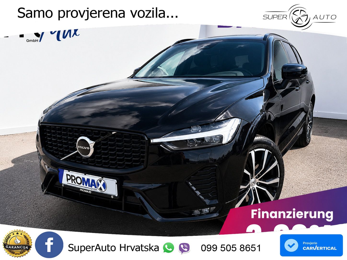 Volvo XC60 B4 Diesel FWD Geartronic LED+GR SJED+ACC