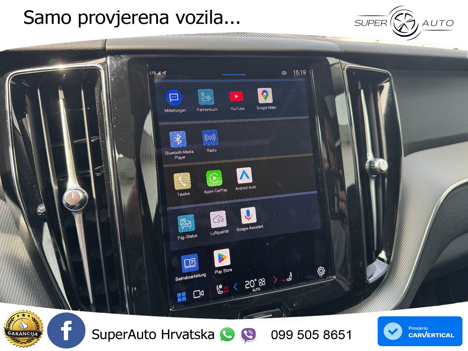 Volvo XC60 B4 Diesel FWD Geartronic LED+GR SJED+ACC