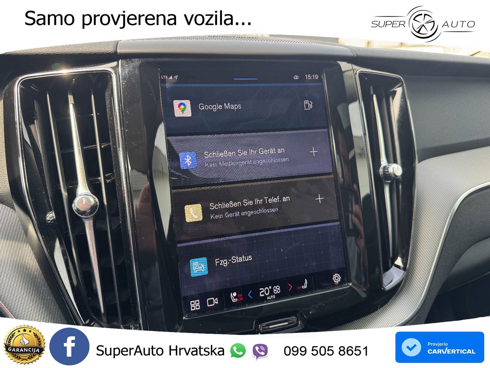 Volvo XC60 B4 Diesel FWD Geartronic LED+GR SJED+ACC