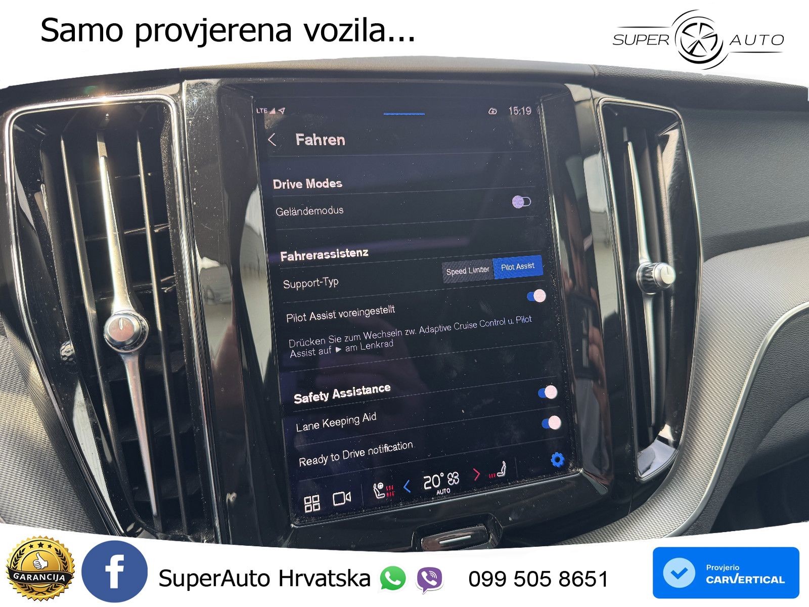 Volvo XC60 B4 Diesel FWD Geartronic LED+GR SJED+ACC