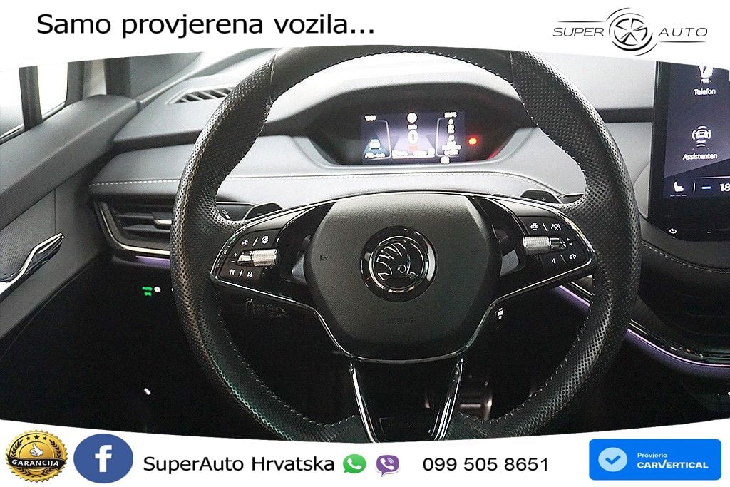 Škoda Enyaq iV 80x 82 kWh (265 KS) AWD SportLine LED+GR SJED+ACC