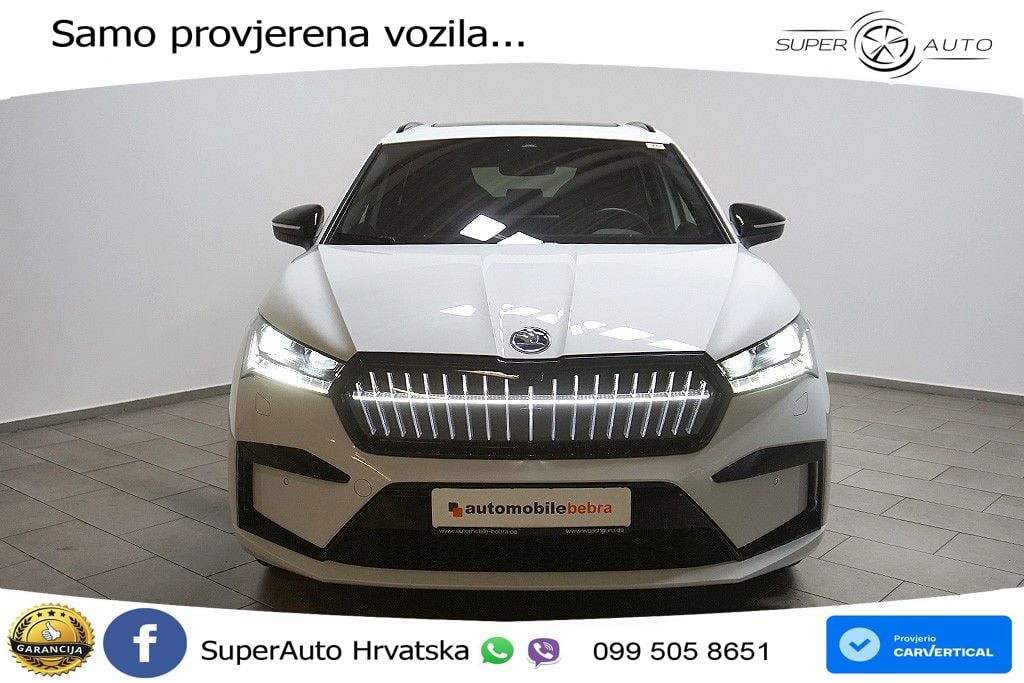 Škoda Enyaq iV 80x 82 kWh (265 KS) AWD SportLine LED+GR SJED+ACC