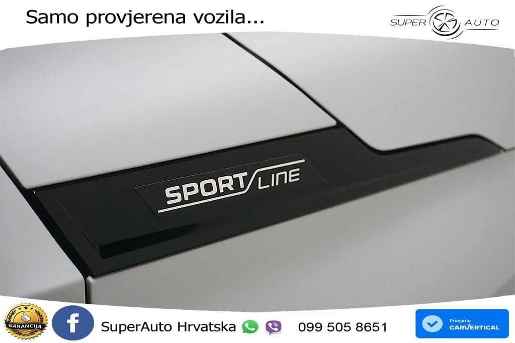 Škoda Enyaq iV 80x 82 kWh (265 KS) AWD SportLine LED+GR SJED+ACC