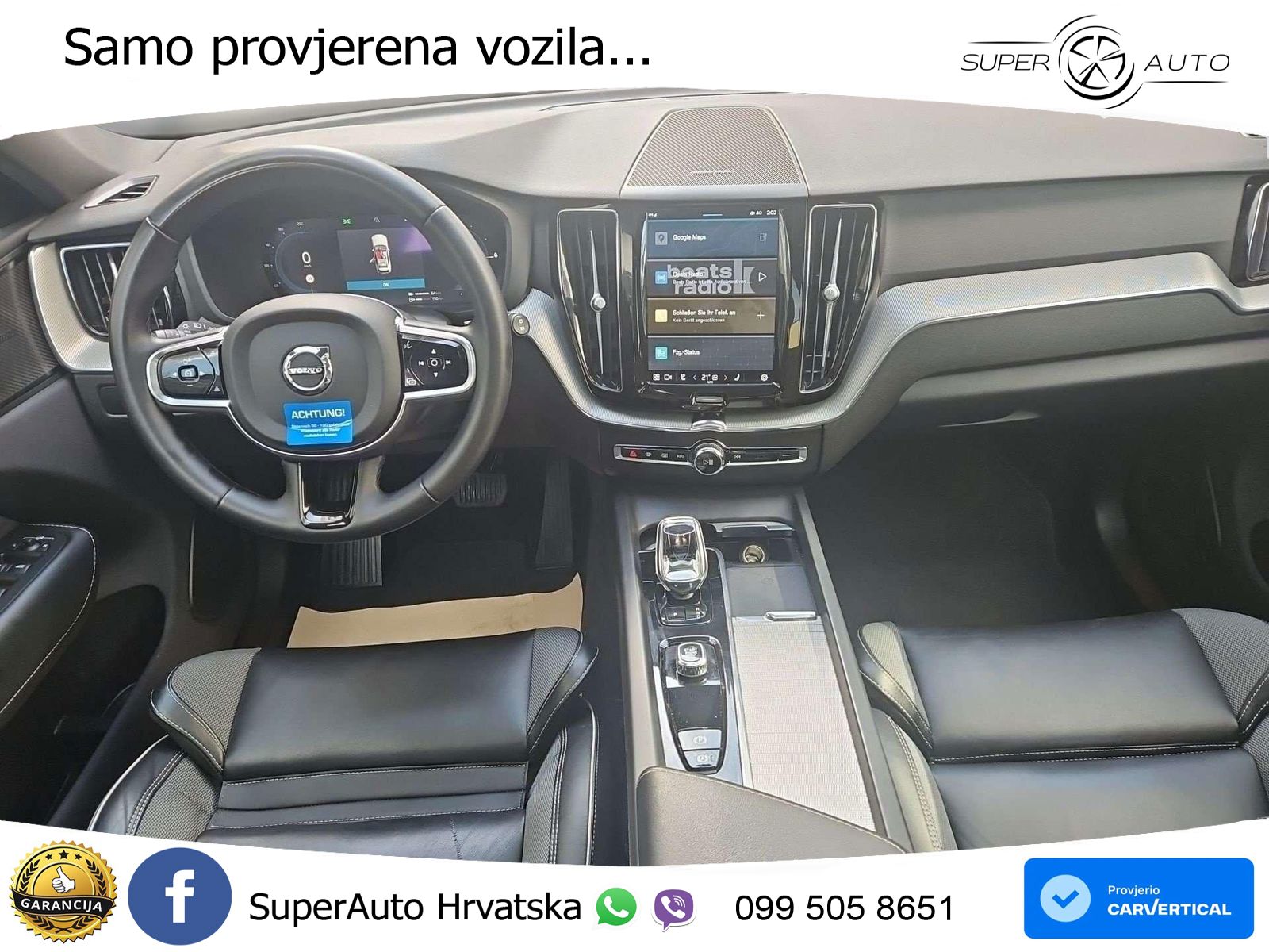Volvo XC60 T6 AWD Geartronic ACC+GR SJED+360+PANO