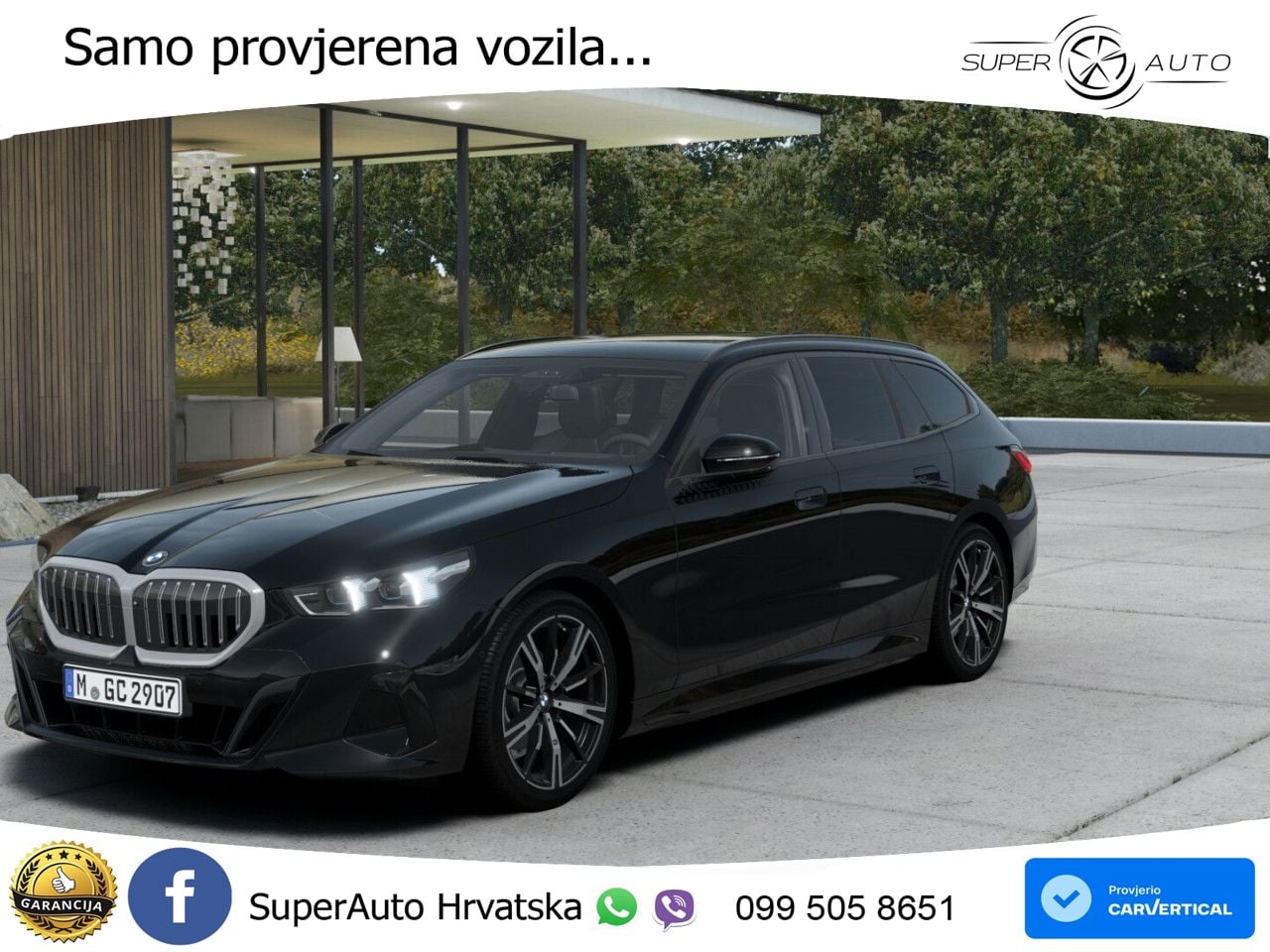 BMW 520d Touring (197 KS) Steptronic M Sport ACC+HEAD+4xGR SJED+360+PANO