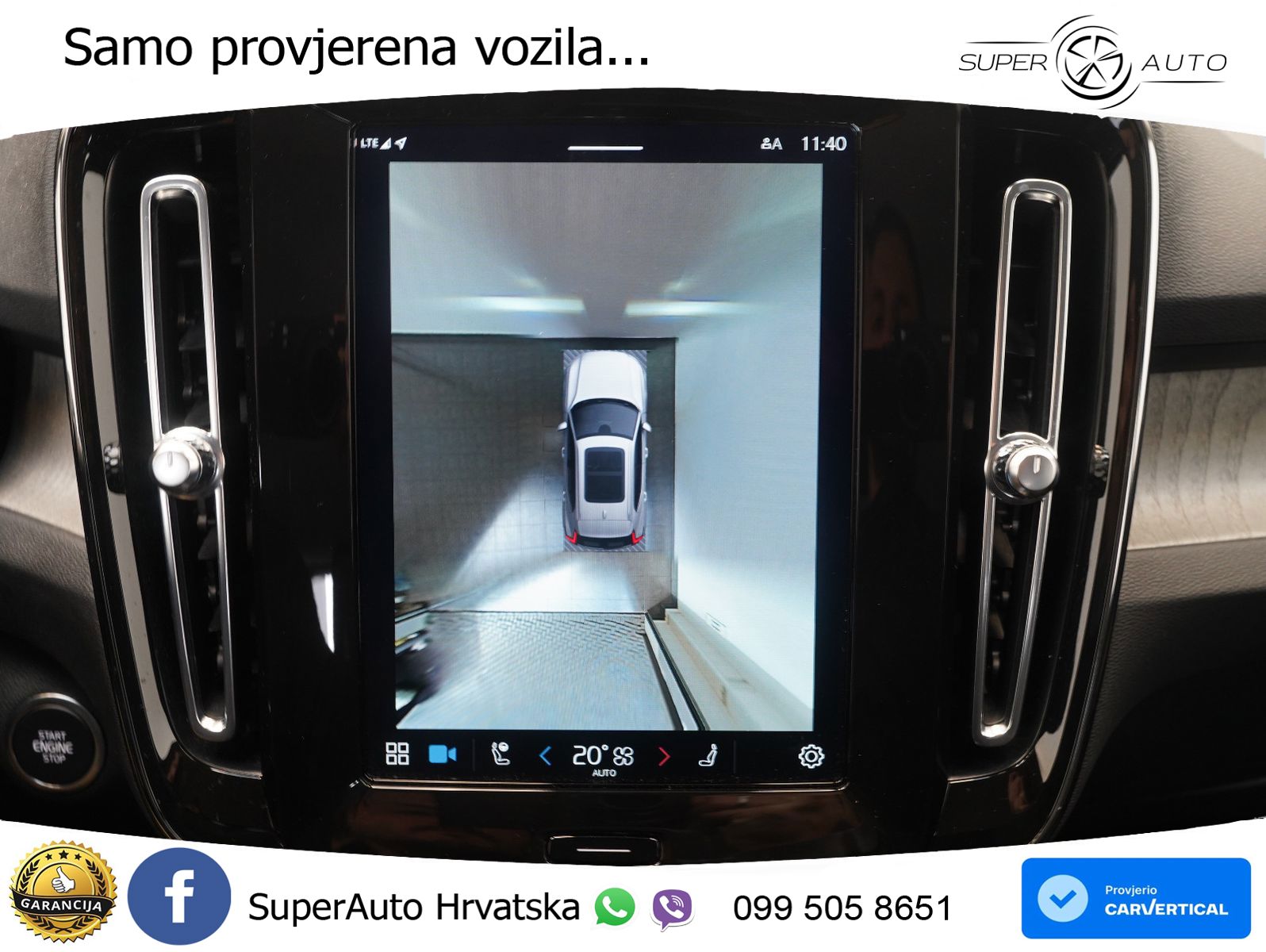 Volvo XC40 2.0 B4 197 KS Automatic LED+GR SJED+ACC