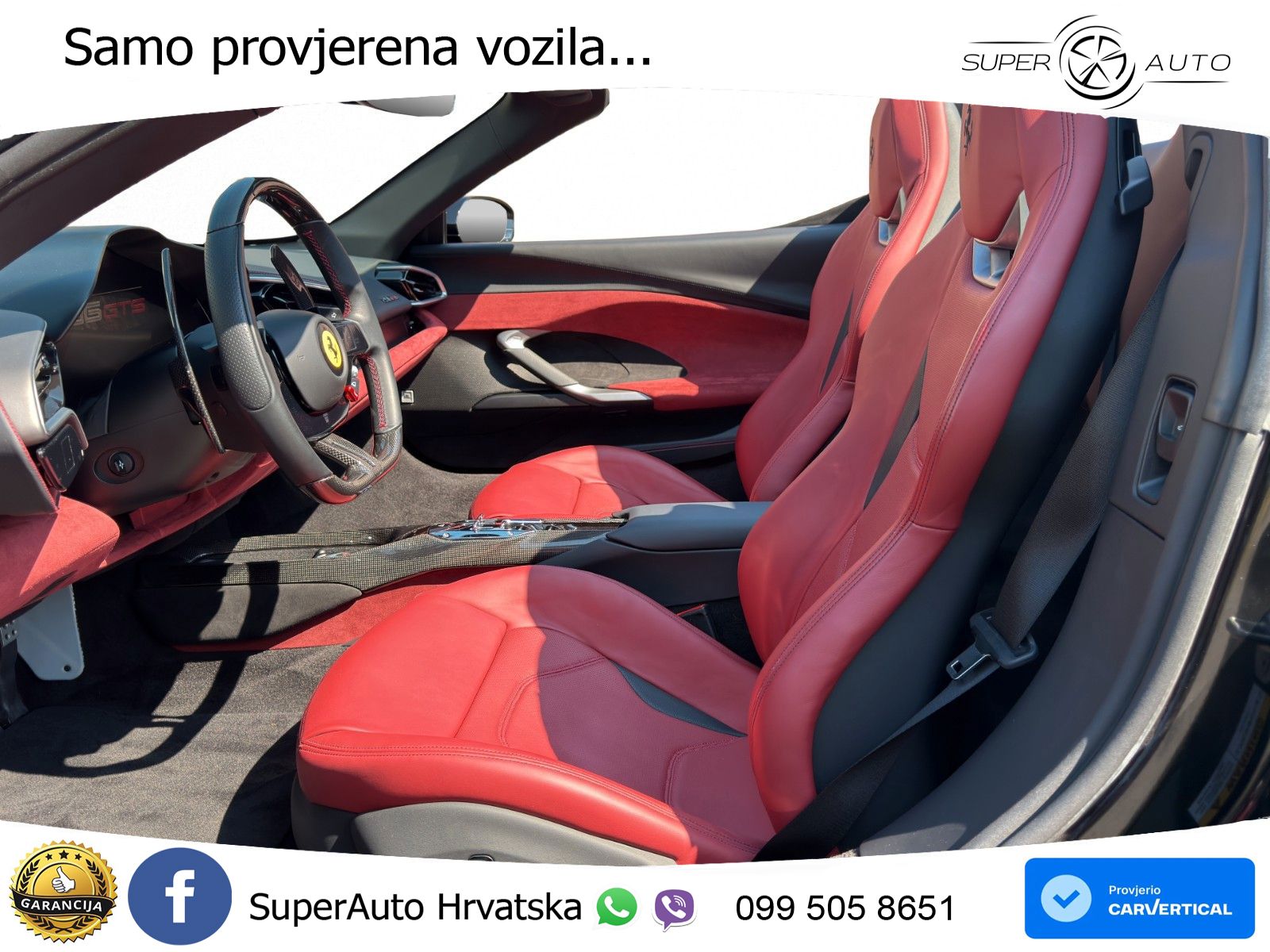 Ferrari 296 GTS 3.0 V6 (830 KS) F1 DCT