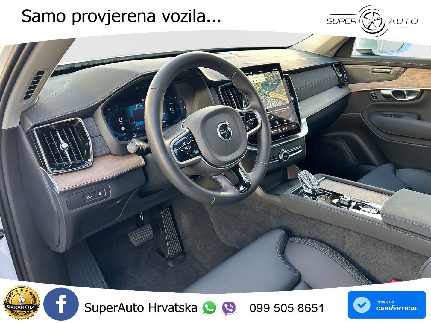 Volvo XC90 2.0 T8 AWD Automatic ACC+GR SJED+360+PANO