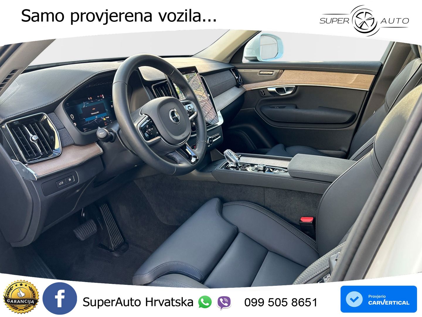 Volvo XC90 2.0 T8 AWD Automatic ACC+GR SJED+360+PANO