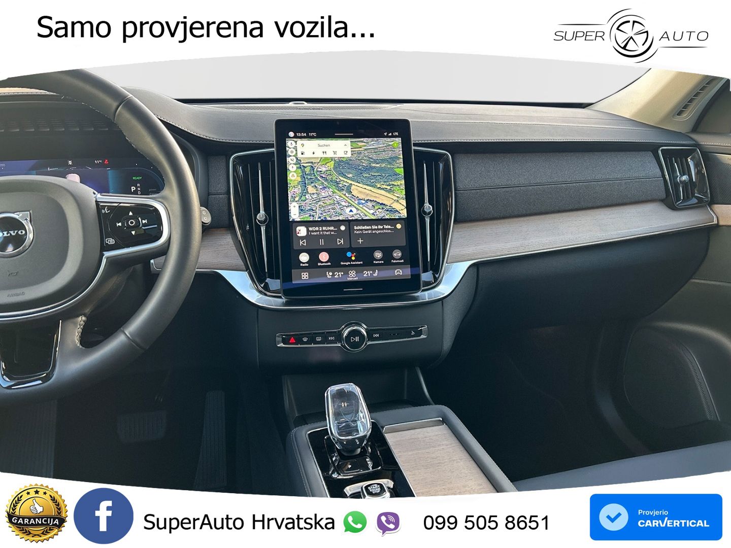 Volvo XC90 2.0 T8 AWD Automatic ACC+GR SJED+360+PANO