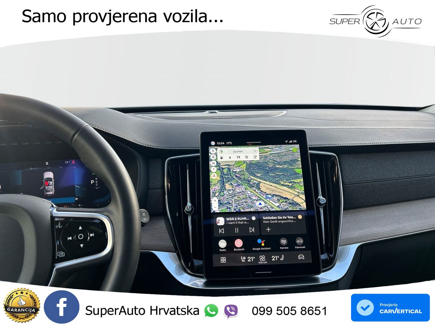 Volvo XC90 2.0 T8 AWD Automatic ACC+GR SJED+360+PANO