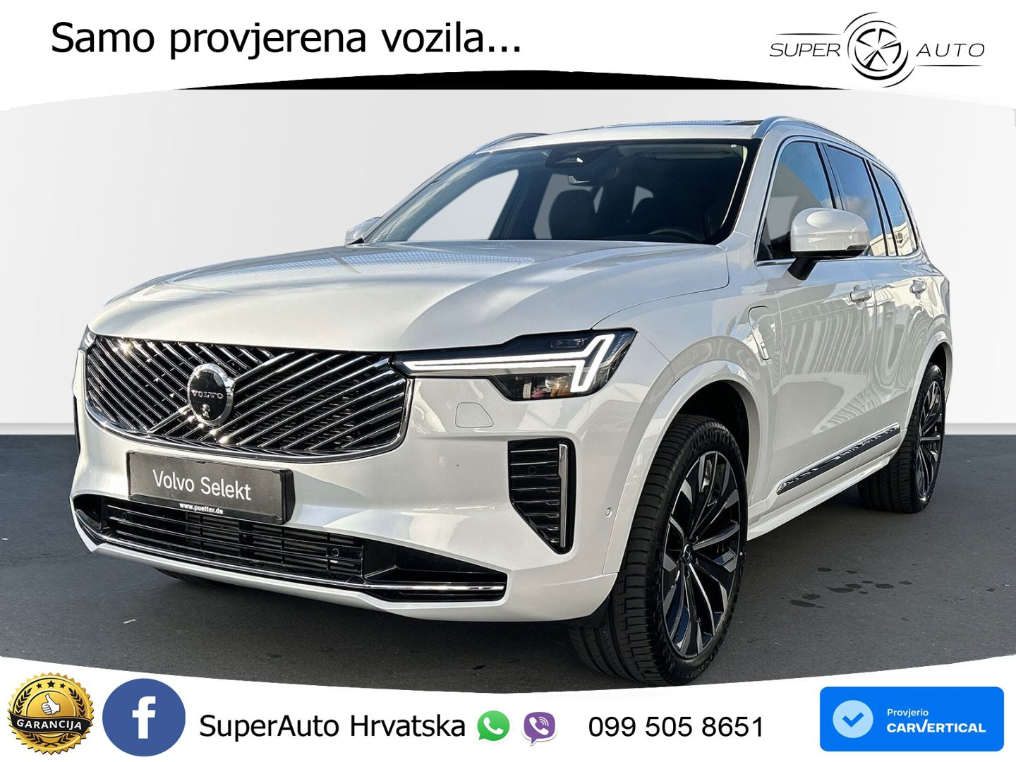 Volvo XC90 2.0 T8 AWD Automatic ACC+GR SJED+360+PANO