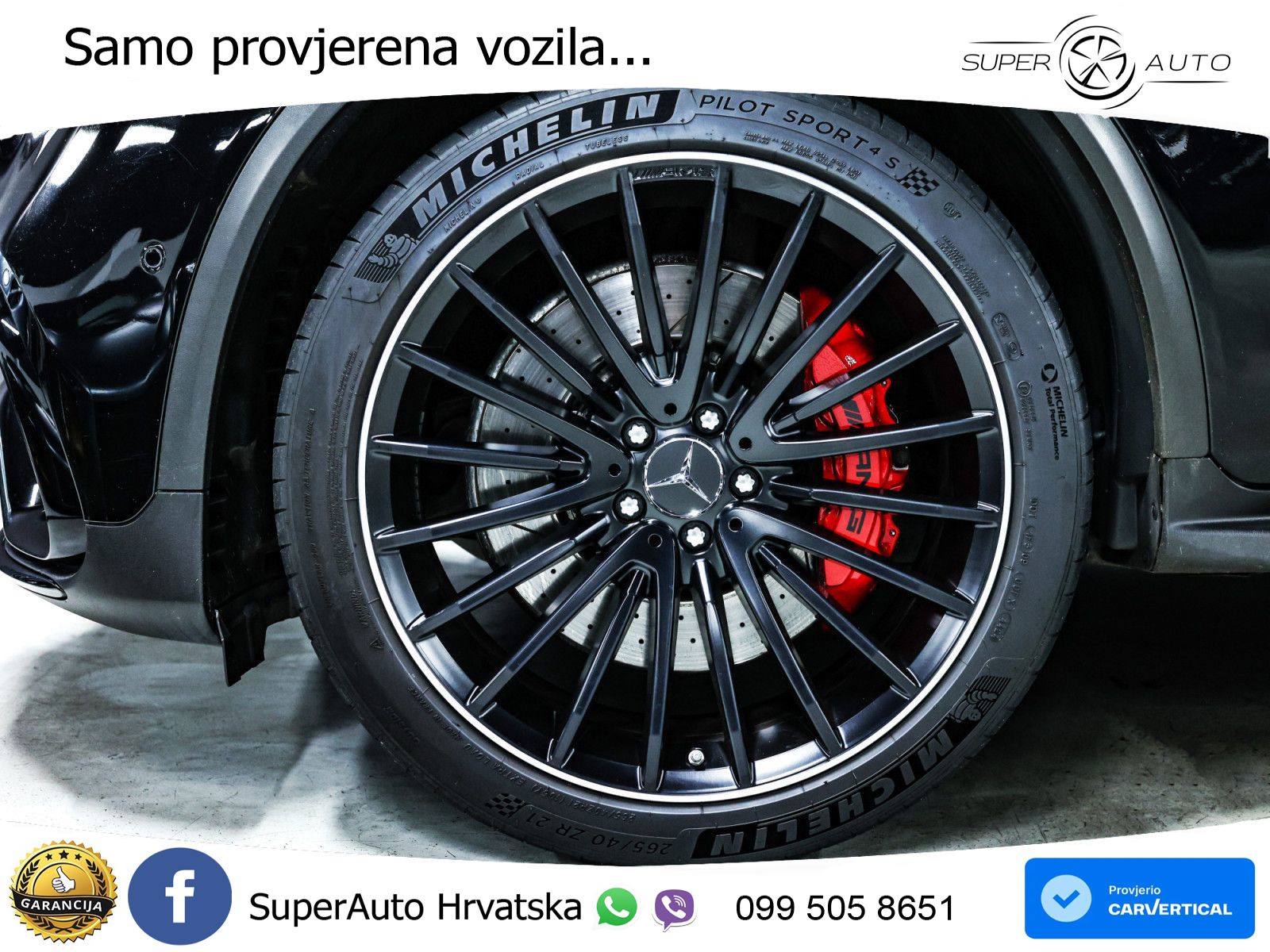 Mercedes GLC Coupe AMG 63 S V8 (510 KS) 4MATIC+ MCT LED+GR SJED+ACC