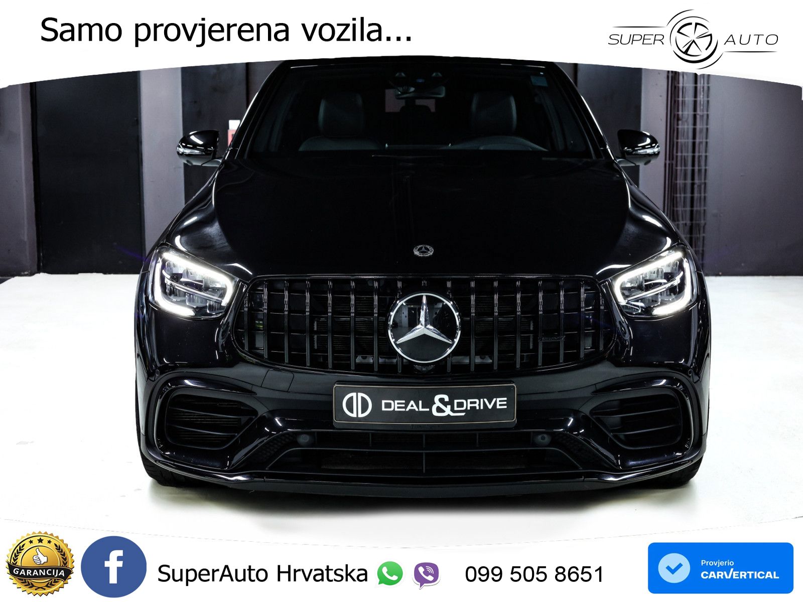 Mercedes GLC Coupe AMG 63 S V8 (510 KS) 4MATIC+ MCT LED+GR SJED+ACC