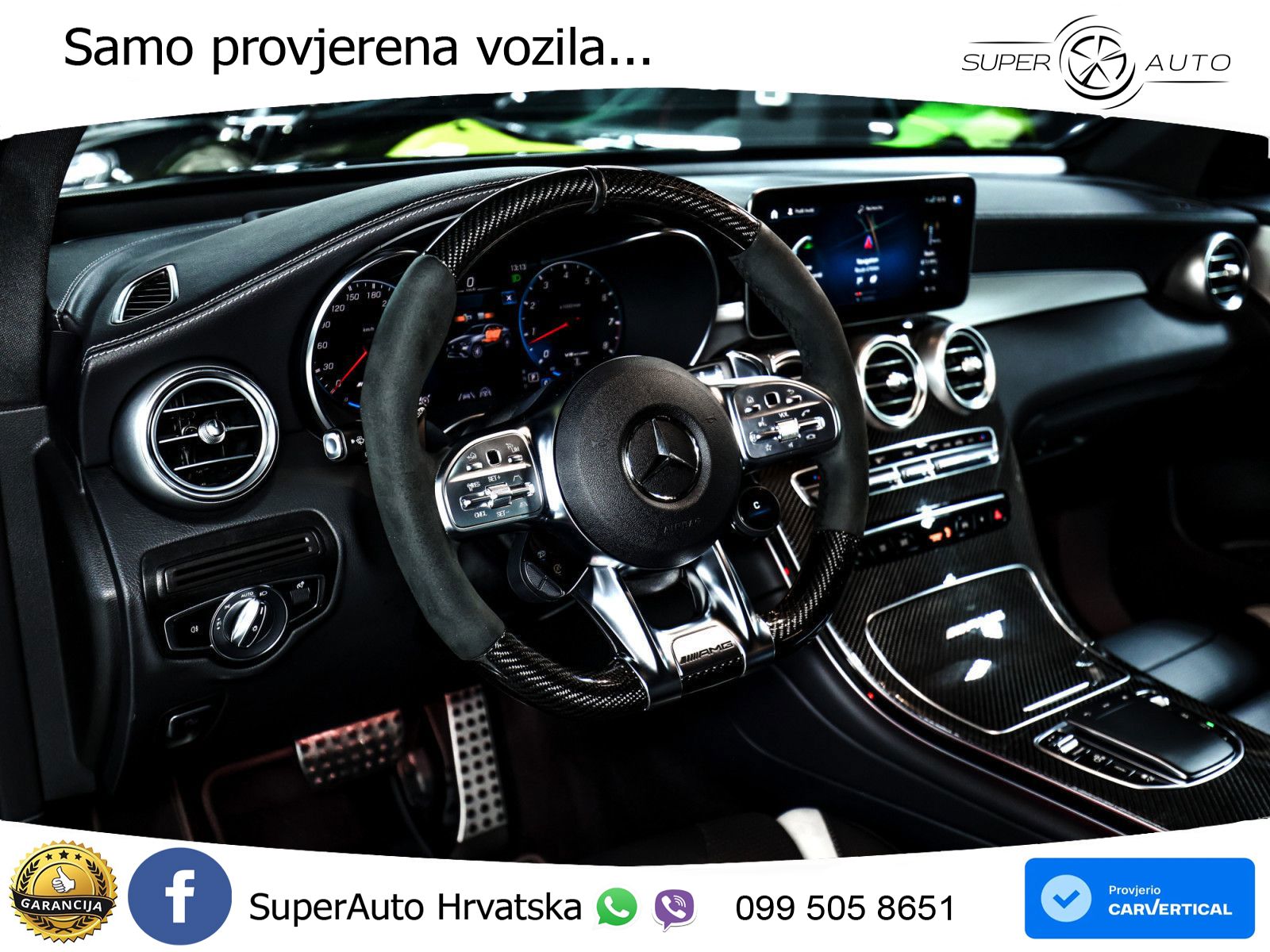 Mercedes GLC Coupe AMG 63 S V8 (510 KS) 4MATIC+ MCT LED+GR SJED+ACC