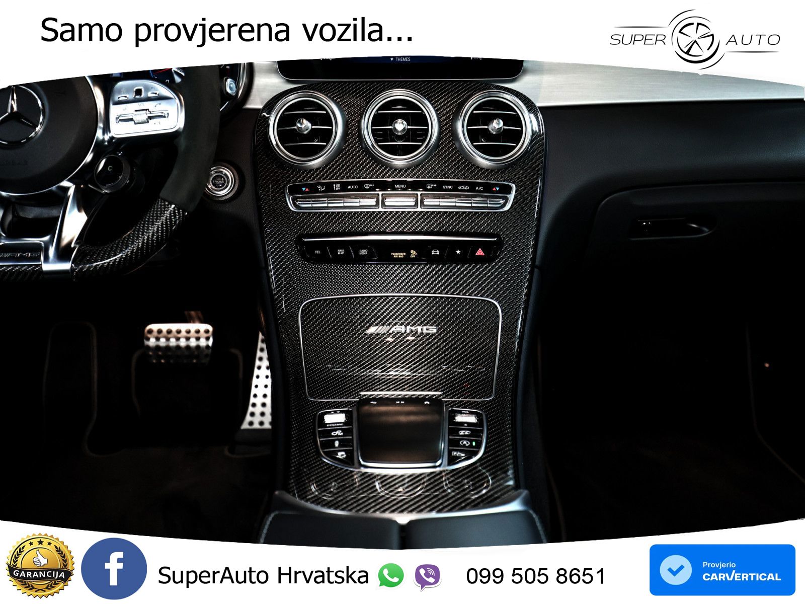 Mercedes GLC Coupe AMG 63 S V8 (510 KS) 4MATIC+ MCT LED+GR SJED+ACC