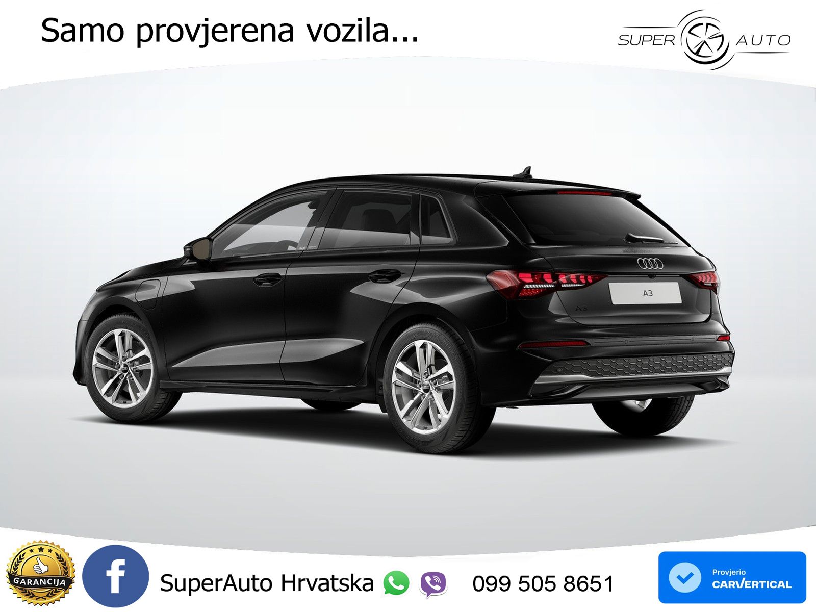 Audi A3 40 TFSIe (204 KS) S tronic advanced LED+GR SJED+ACC