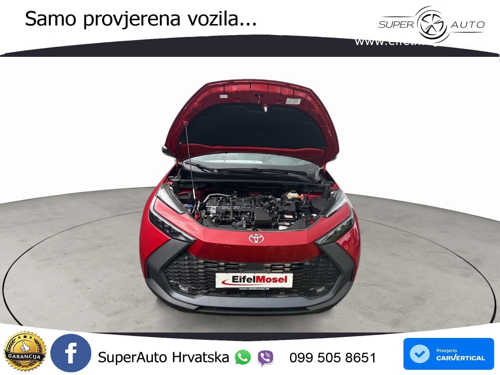 Toyota C-HR 1.8 (140 KS) Hybrid e-CVT Teamplayer LED+GR SJED+ACC