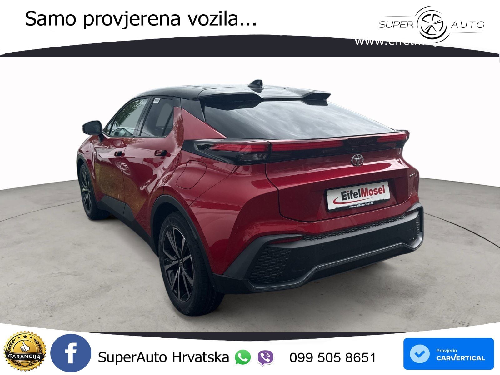 Toyota C-HR 1.8 (140 KS) Hybrid e-CVT Teamplayer LED+GR SJED+ACC